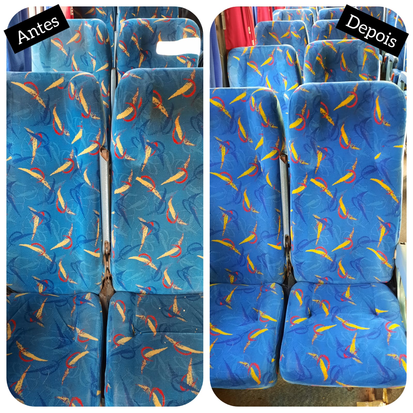 Higienização de bancos